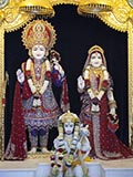 Bhagwan Shri Ram, Shri Sitaji and Shri Hanumanji